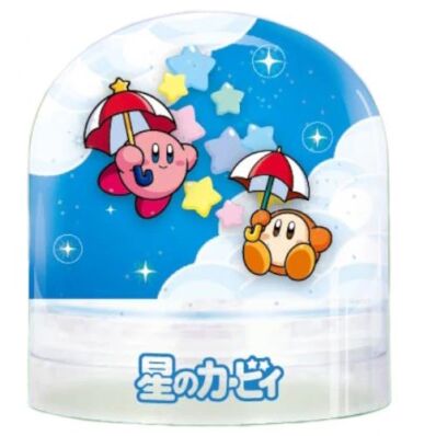 Kirby of the Stars mini snow globe versie A