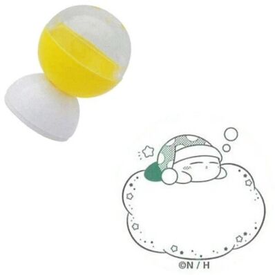 Kirby of the Stars stempel Sleeping Kirby