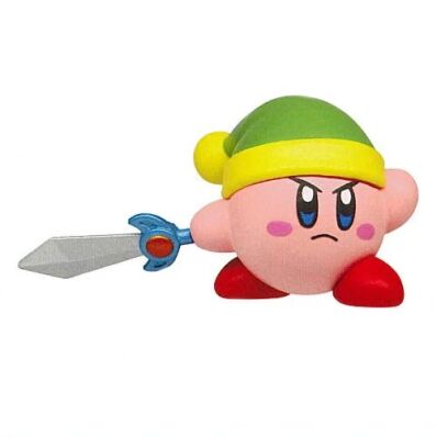 Kirby of the Stars Wii Deluxe mascot figuurtje Sword Kirby space oddity amsterdam