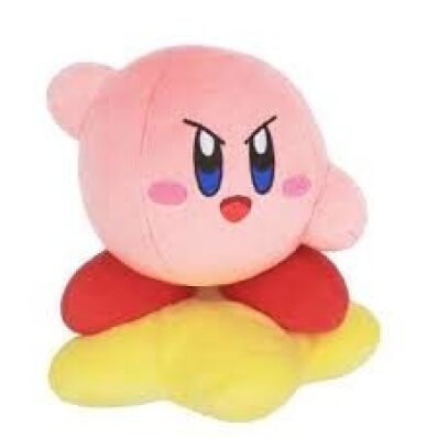 amsterdam-anime-kawaii-speelgoed-winkel-nederland-Kirby pluche All Star Collection Kirby op een Warp Star