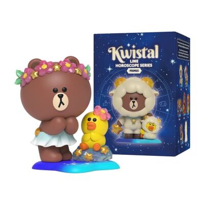 amsterdam-anime-kawaii-merch-toys-store-winkel-Kwistal Line Friends Horoscoop figuur series 1 Virgo (maagd)