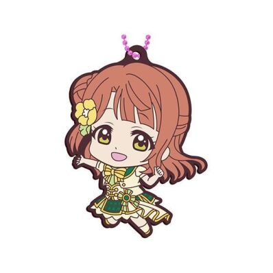 Love Live! rubber sleutelhanger Nijigasaki Gakuen serie Uehara Ayumu
