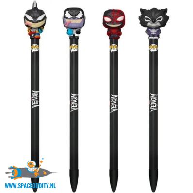 amsterdam-geek-nerd-otaku-toy-store-Marvel Funko Pop! Venomized pen topper set van 4