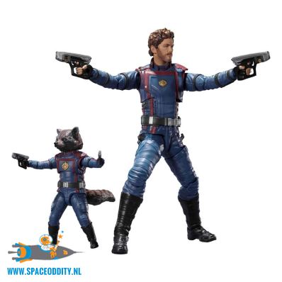 amsterdam-action-figure-toy-store-nederland-te koop-Marvel S.H.Figuarts actiefiguur Star Lord & Rocket Raccoon