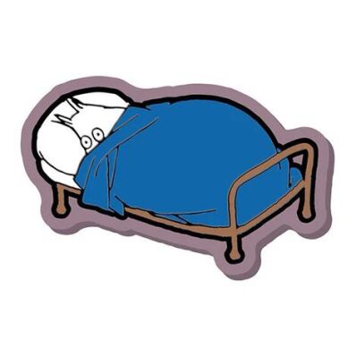 Moomin magneet Sleeping version