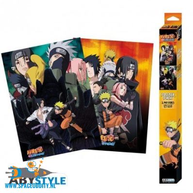 anime-winkel-amsterdam-geek-nerd-Naruto Shippuden chibi poster set Ninjas