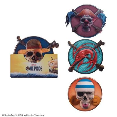 amsterdam-anime-merch-te koop-One Piece onderzetters / set of coasters #1