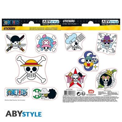 One Piece stickers Straw Hat Skulls