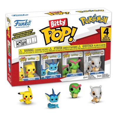 Pokemon Bitty Pop! 4 pack Pikachu