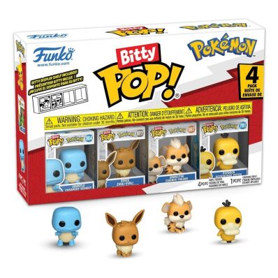 Pokemon Bitty Pop! 4 pack Squirtle
