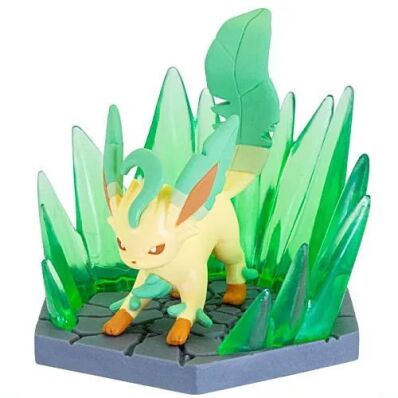 Pokemon Diorama collect Water & Grass Leafeon