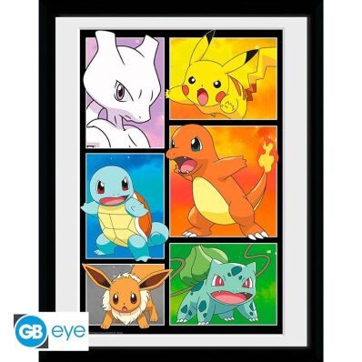 Pokemon framed print Comic panel