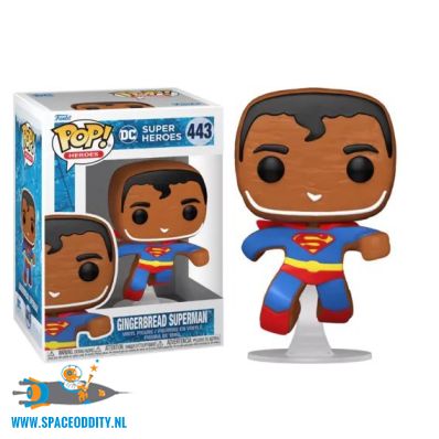Pop! DC Gingerbread Superman bobble head figuur