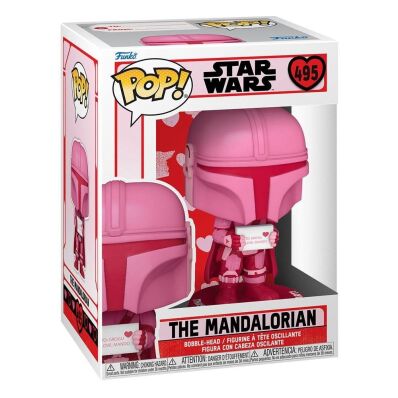 Amsterdam-funko-toy-store-Pop! Star Wars bobble head The Mandalorian (495) (valentijnsdag)