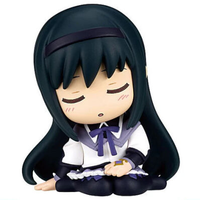 Puella Magi Madoka Magica sleeping mascot figuurtje Homura Akemi