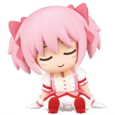 Puella Magi Madoka Magica sleeping mascot figuurtje Madoka Kaname