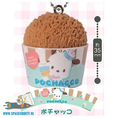 Sanrio characters ice cream keychain Pochacco