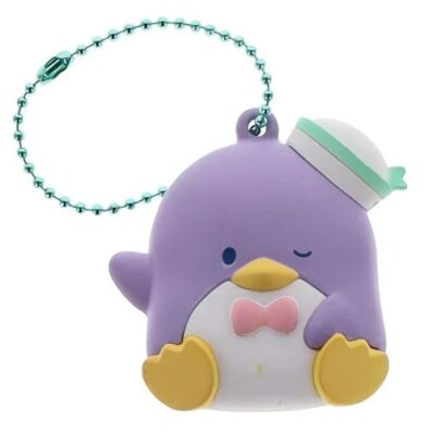 Sanrio characters petanko mascot keychain Team Fancy Tuxedo Sam
