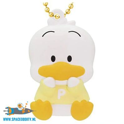 Sanrio characters petanko mascot keychain Team Yellow Pekkle