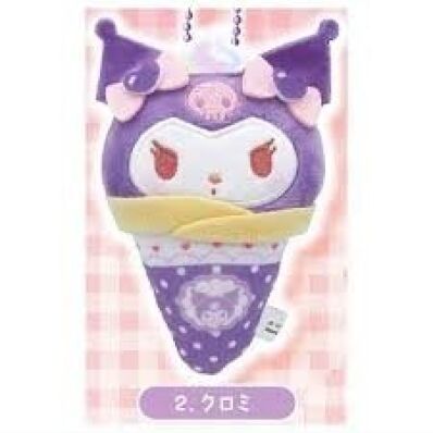Sanrio characters pluche crepe hanger Kuromi