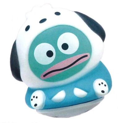 Sanrio characters wobble note holder Pochacco costume Hangyodon