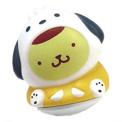 Sanrio characters wobble note holder Pochacco costume Pompompurin