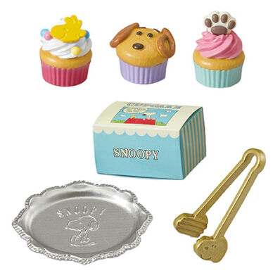 Snoopy Re-Ment American Sweets Shop #2 Cupcakes