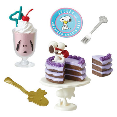 Snoopy Re-Ment American Sweets Shop #7 Milkshake