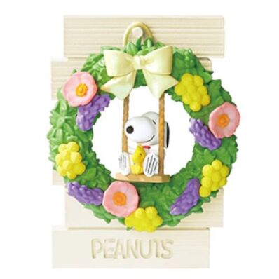 Snoopy Re-Ment Wreath collection #1 Swing