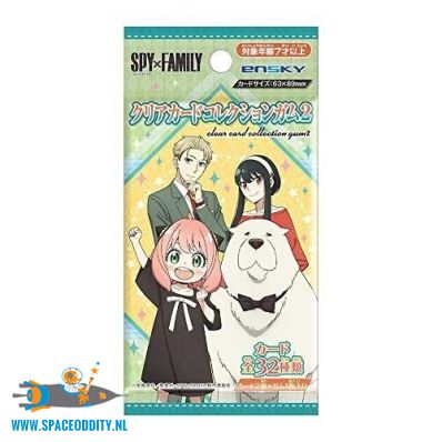 amsterdam-anime-merch-winkel-te koop-Spy x Family clear card collection series 2