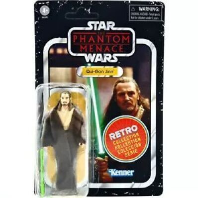 Star Wars retro collection actiefiguur Qui-Gon Jinn