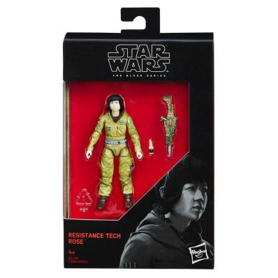 Star Wars The Black Series actiefiguur Restistance Tech Rose 10 cm