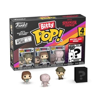 Stranger Things Bitty Pop! 4 pack Hopper