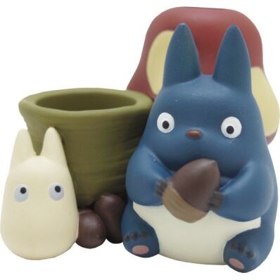 amsterdam-anime-toy-store-amsterdam-Studio Ghibli My Neighbor Totoro seal stand series Blue and White Totoro holder