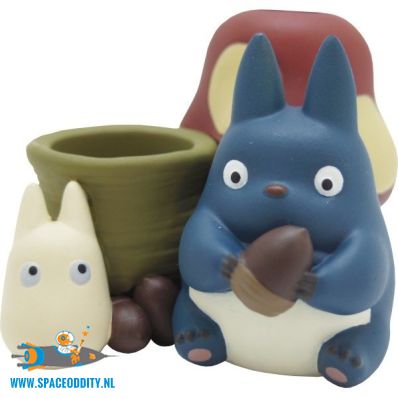 amsterdam-anime-toy-store-amsterdam-Studio Ghibli My Neighbor Totoro seal stand series Blue and White Totoro holder