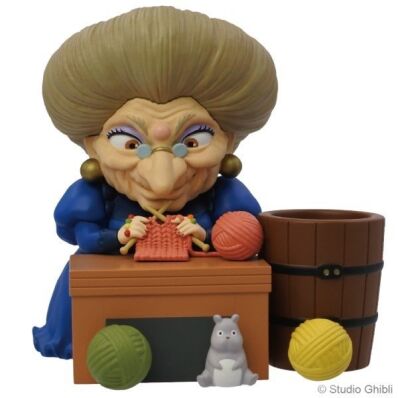 amsterdam-anime-myazaki-merch-winkel-Studio Ghibli Spirited Away seal stand series Yubaba (breiende versie) pen holder.
