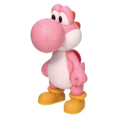 Super Mario 3D puzzel KM-123 Pink Yoshi