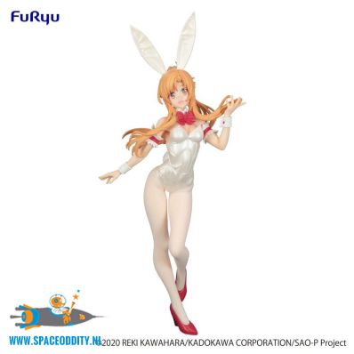 amsterdam-anime-merch-toy-store-Sword Art Online BiCute Bunnies pvc statue Asuna White Pearl Color Ver.