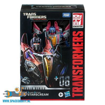 amsterdam-hasbro-action-figure-toy-store-Transformers Studio Series voyager class Gamer Edition Starscream