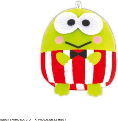 Sanrio characters pluche keychain Keroppi