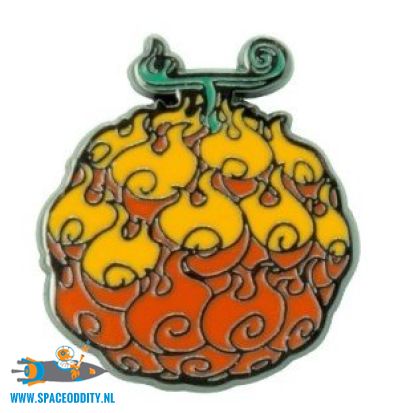 One Piece pin / speldje Flame-Flame fruit