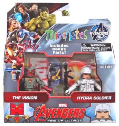 Marvel Avengers minimates The Vision & Hydra Soldier