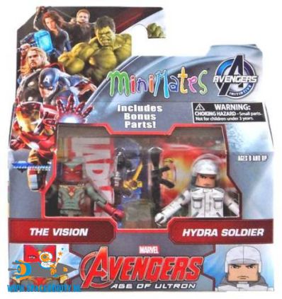 Marvel Avengers minimates The Vision & Hydra Soldier