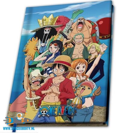 One Piece notitieboek Straw Hat Crew