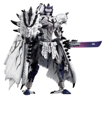 Transformers X Monster Hunter Silver Rathalos Prime