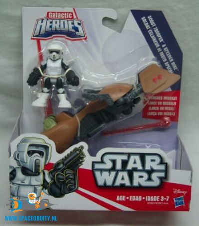 Star Wars Galactic Heroes Scout Trooper & Speederbike