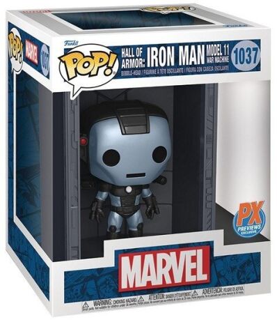funko-winkel-marvel-amsterdam-feek-nerd-te koop-Pop! Deluxe vinyl figuur Iron Man Hall of Armor model 11 War Machine