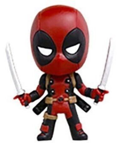 Deadpool mini figuur versie Battle pose
