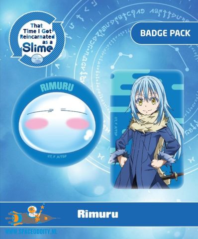 That Time I Got Reincarnated as a Slime badge pack Rimuru