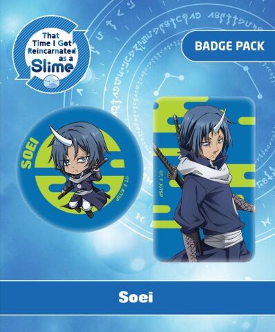 That Time I Got Reincarnated as a Slime badge pack Soei